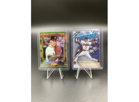 Tom Glavine And Mike Piazza Lot