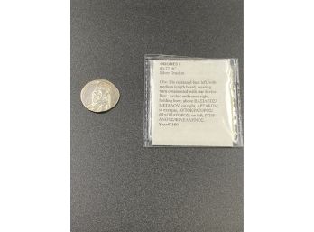 80-77 Orodes I Silver Drachum Coin
