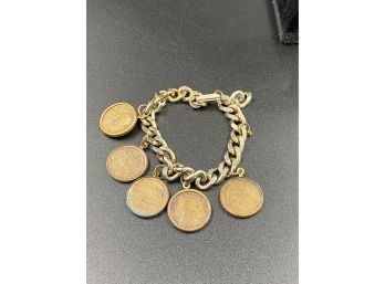 Penny Charm Bracelet