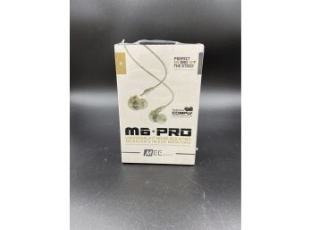 M6 PRO Universal Fit Noise- Isolating Musicians In Ear Monitors