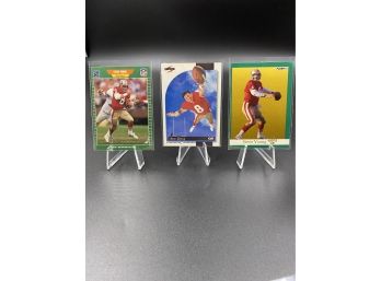 Steve Young 3 Card Lot
