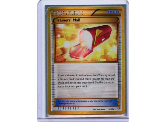 2015 Pokemon Trainer Trainers' Mail Card