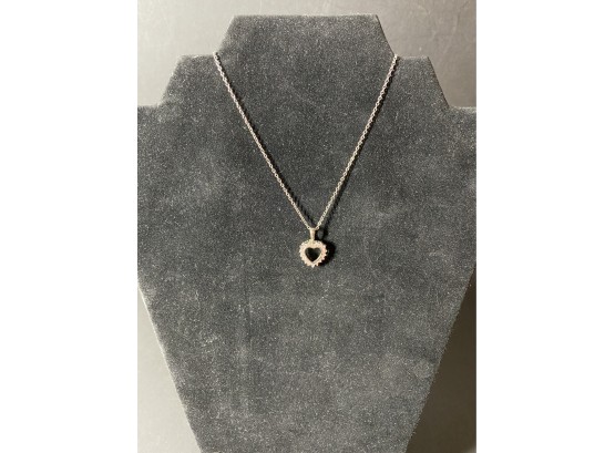 Heart Pendant W/ 18in Necklace