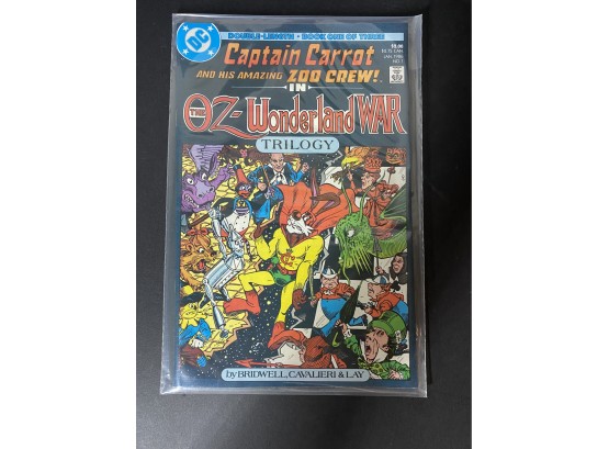 DC-Capital Carrot And His Amazing Zoo Crew In The OZ-Wonderland War Trilogy Jan. 1986 #1
