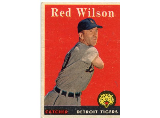 1958 Topps #213 Red Wilson