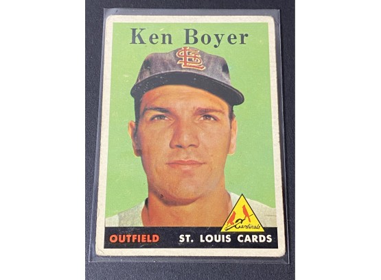 1958 Topps #350 Ken Boyer