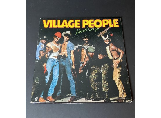 Village People Live And Sleazy Record