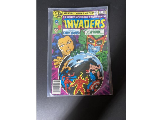 Marvel The Greatest Super Heroes Of World War To-the Invaders Mar. #38