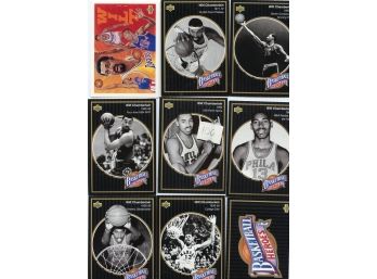 1992-93 Upper Deck Basketball Heros Wilt Chamberlain Card Lot
