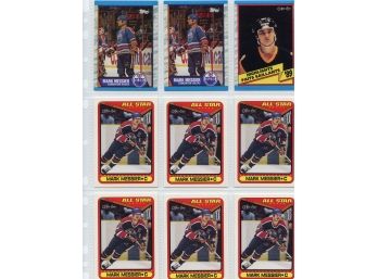 ( 6)90 O-Pee-Chee Mark Messier Cards- 9 Cards Total