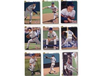 1991-92 Upper Deck Baseball- Mickey Tettleton, Lou Whitaker,Alan Trammell, Frank Tanana, Paul Gibson, And More