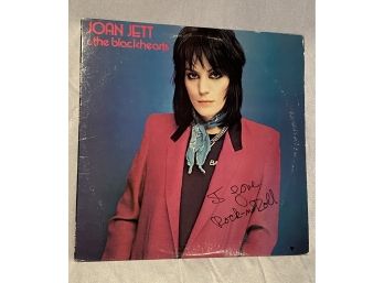 Joan Jett And The Blackhearts I Love Rock And Roll Vinyl Album