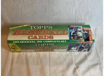 1990 Topps Complete Baseball Set- Sealed