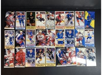 1993 & 1994 Fleer Hockey Card Lot-Martin Gendron, Jim Campbell, Doug Brown, Ian Moran, Pat Peake, Curtis Josep