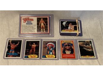 Lot Of 80s Wrestling Lot Of Cards