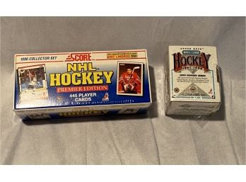 91-92 Upper Deck Hockey- High Numbers And 90 Score Premier Edition- Sealed