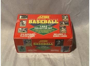 1992 Score MLB Collector Sealed Card Set