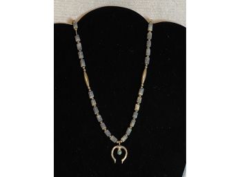 1960-70s Sterling Silver Native American 'Navajo' Necklace