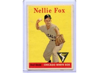 1958 Topps Nellie Fox #400