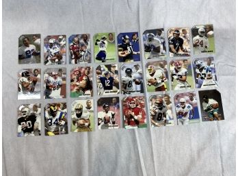 1998 Absolute Football Card Lot- Jerry Rice,  O.J. Santiago, Micheal Jackson, And More!