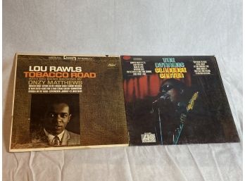 2 Records-The Dynamic Clarence Carter & Lou Rawls Tobacco Road With Big Band Backing By Only Mathews