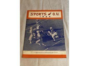 Sports At O.U 1954 Oklahoma University Football