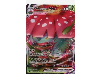 2021 Pokemon Venusaur Vmax SWSH102
