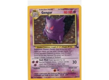 1999 Pokemon Gengar 5/62