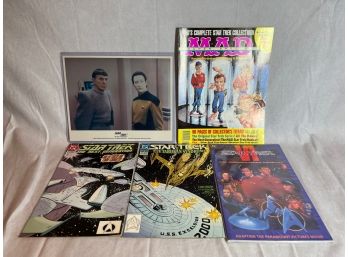 Star Trek Lot: Comic Books And Picture