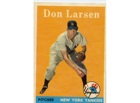 1958 Topps Don Larson #161