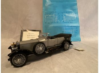 The 1925 Rolls Royce Silver Ghost Die-Cast Model