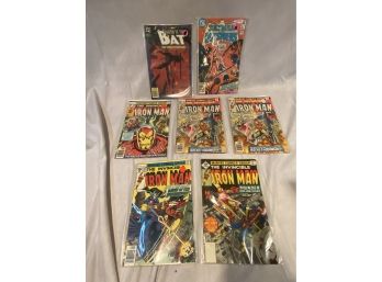 Marvel Iron Man And DC Batman Comic Books - 7-
