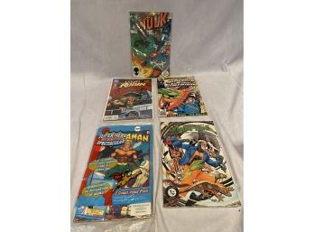 Aquaman Super Hero Comic Book Spectacular, Super Hero And Super Villain Edition In Original Packaging