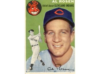 1954 Topps Albert Rosen #15