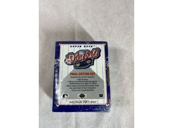 Sealed 1991 Upper Deck Baseball Final Edition Set