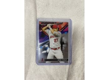 2021 Topps Finest Mike Trout #57