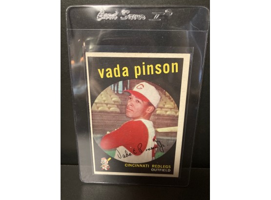1959 Topps #448 Vada Pinson Cincinnati Reds