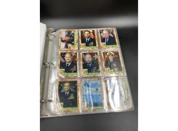 Book W/ Desert Storm Cards & Most Wanted Playing Cards