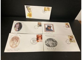 Princess Diana Stamps/ Envelopes
