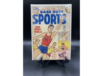 Harvey Comics Official Babe Ruth Magazine Babe Ruth Sports True Sports Thrills Feb. #6
