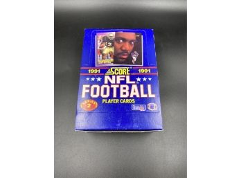 1991 Score NFL Football Series 2 Card Pack Box