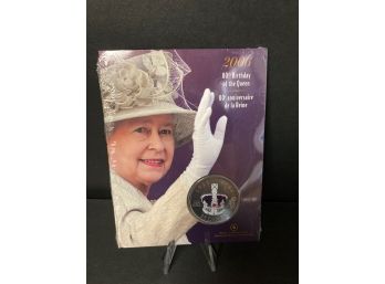 Royal Canadian Mint Queen Elizabeth 80th Birthday Coin
