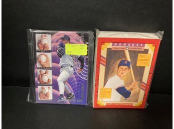 DonRuss Hall Of Fame Diamond King Puzzle Pieces & 95 Fleer Ultra 2
