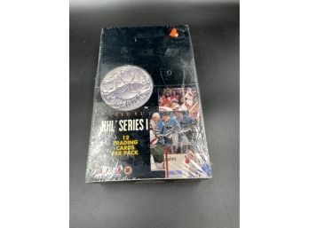 1991-92 Pro Set Platinum NHL Series 1 Sealed Card Box