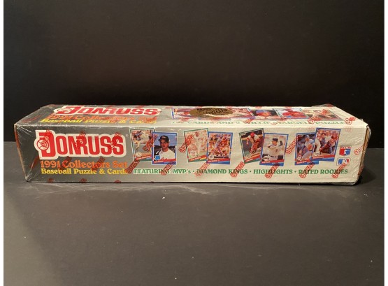 1991 Donruss Collectors Set-new/sealed- Plastic Seal Is Starting To Come Off
