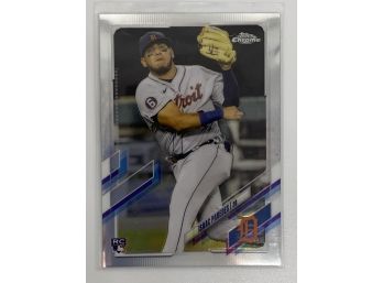 2021 TOPPS CHROME ISAC PARDES RC #66