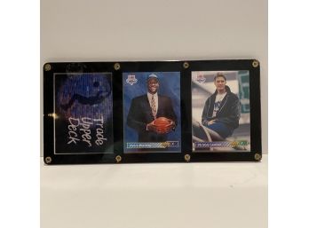 92-93 Upper Deck NBA Draft Alonzo Mouring & Christian Laettner Cards