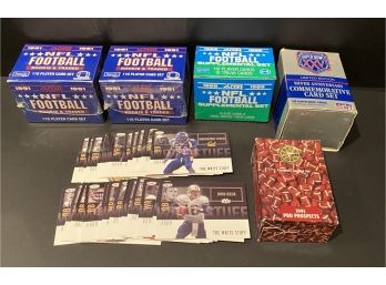 Football Lot- Two 91 Score Traded Set- Sealed, 89 Score Supplemental Set- Complete