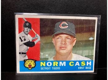1960 Topps Norm Cash # 488