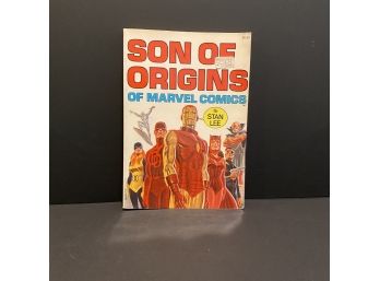 SON OF ORIGINS OF MARVEL COMICS 1st PRINT SC (Fireside 1975) Stan Lee (VG/FN)